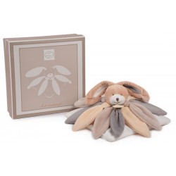 Doudou Collector Lapin taupe